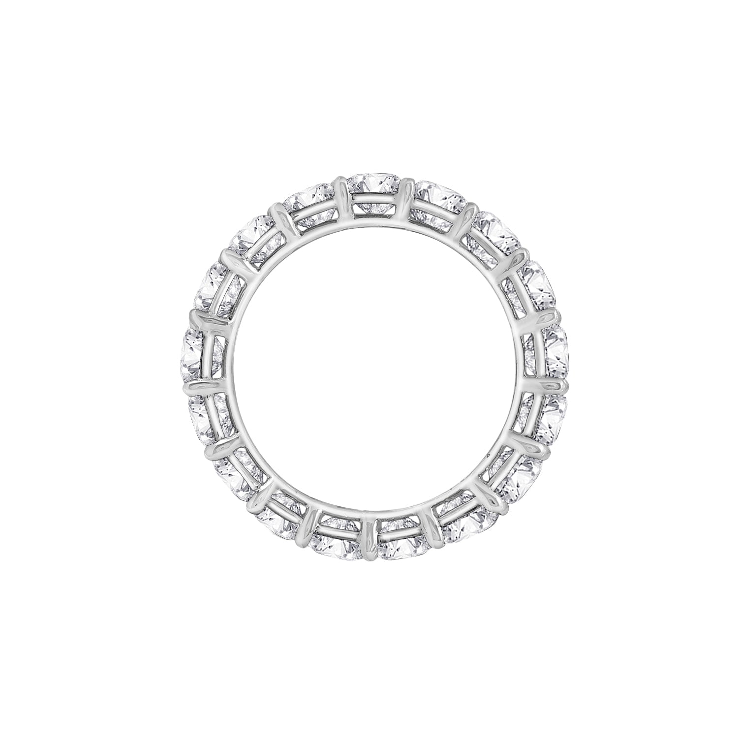 Emerald Cut Eternity Ring