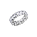 Emerald Cut Eternity Ring