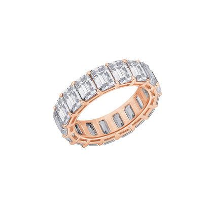 Emerald Cut Eternity Ring
