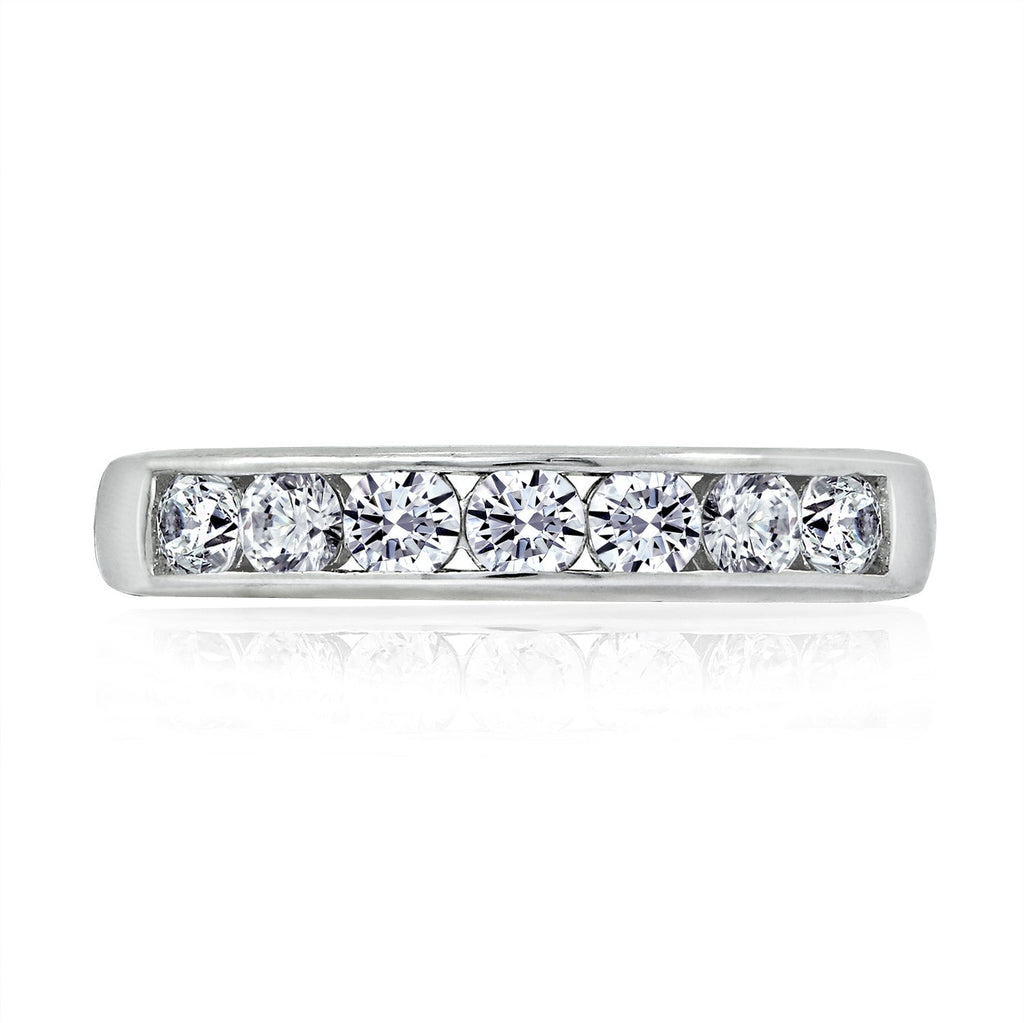Round Channel Band Ring