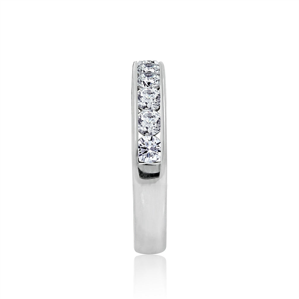 Round Channel Band Ring