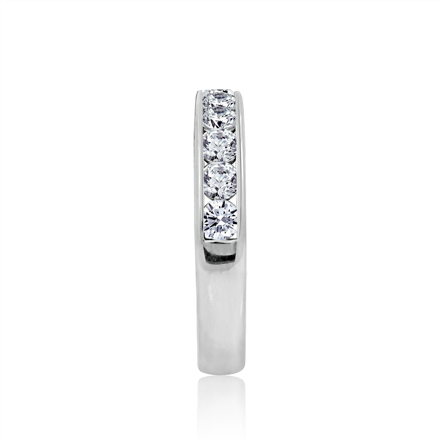 Round Channel Band Ring