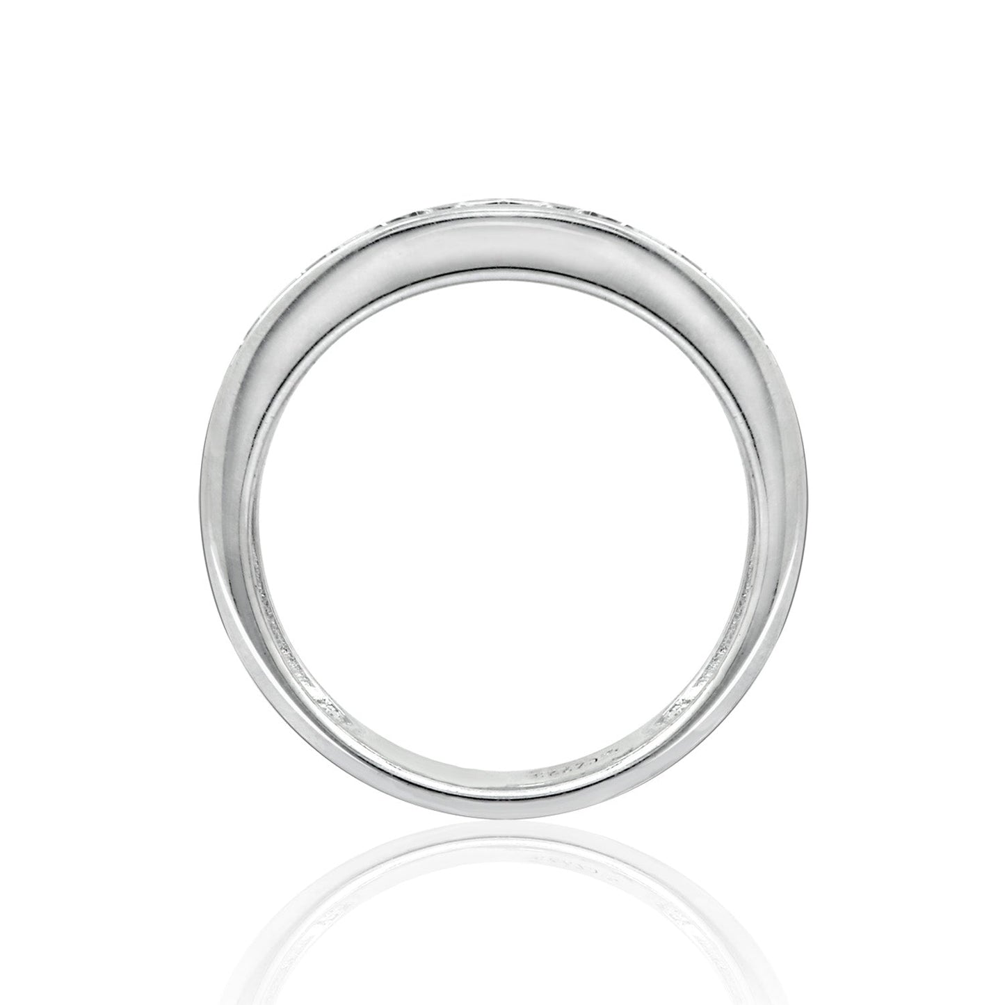 Round Channel Band Ring