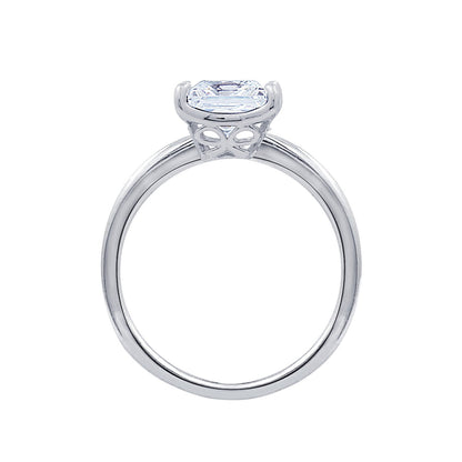 2 Ct Princess Solitaire Ring