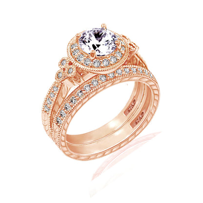 Round Antique Ring Set