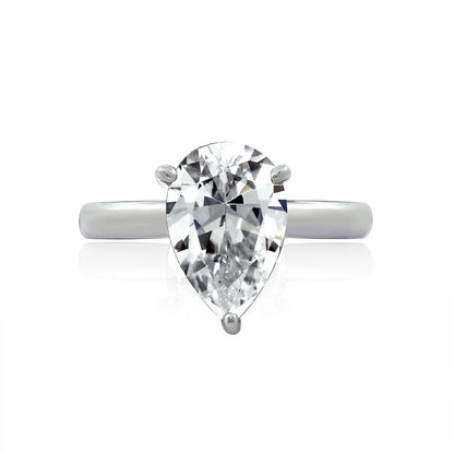 3ct Solitaire Pear Cocktail Ring JER01174