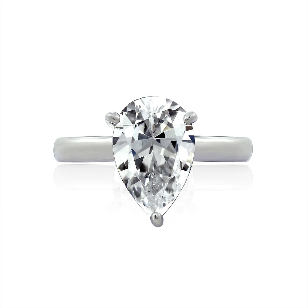 2ct Solitaire Pear Cocktail Ring JER01173