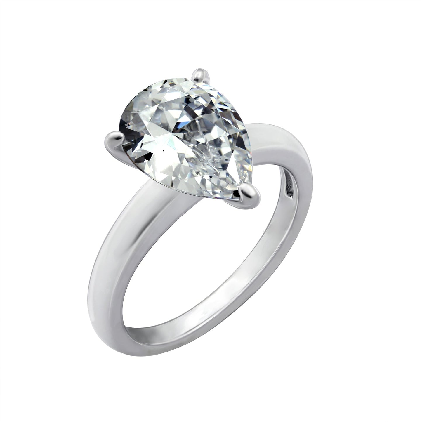 3ct Solitaire Pear Cocktail Ring JER01174