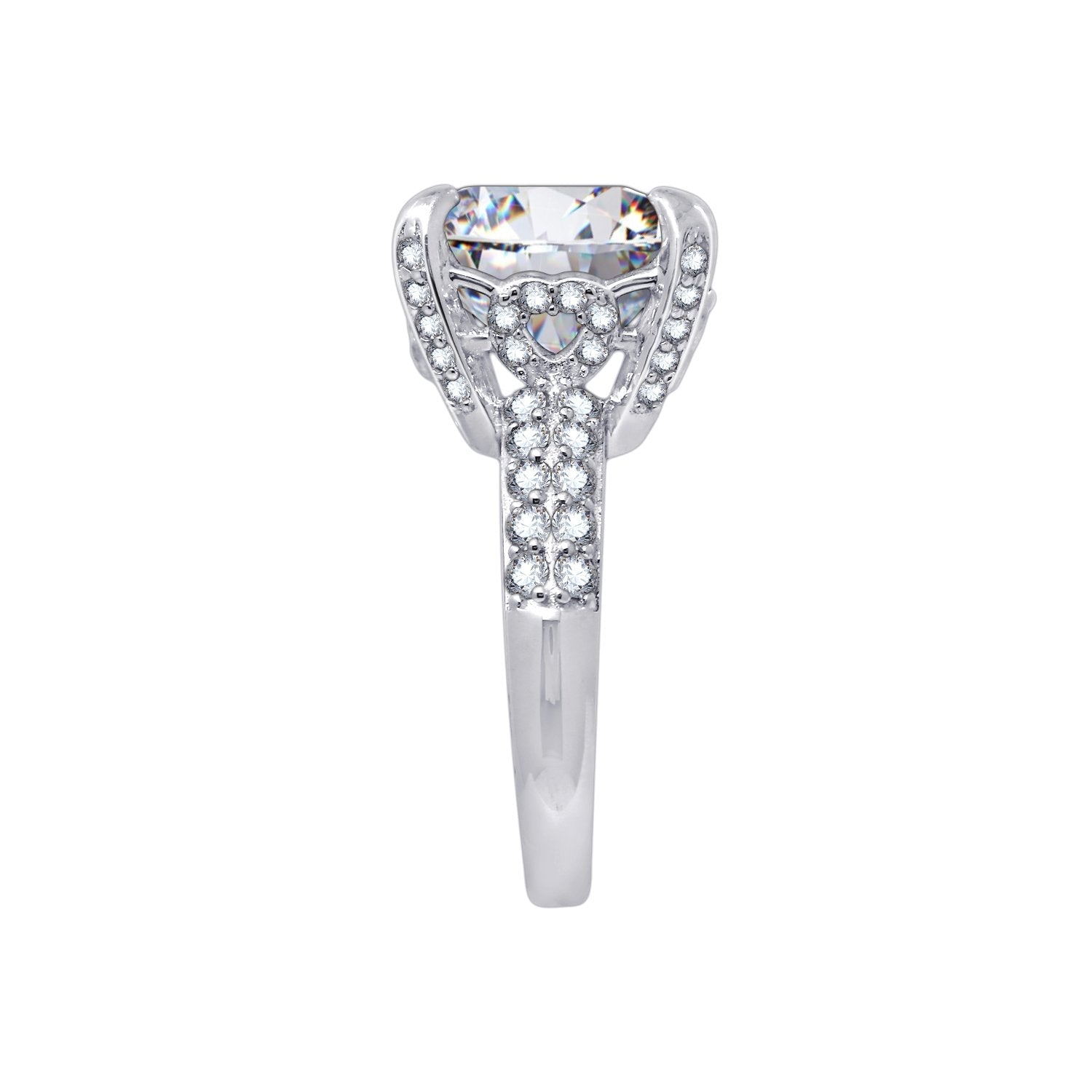 Fancy Gallery Cushion Cocktail Ring JER04008