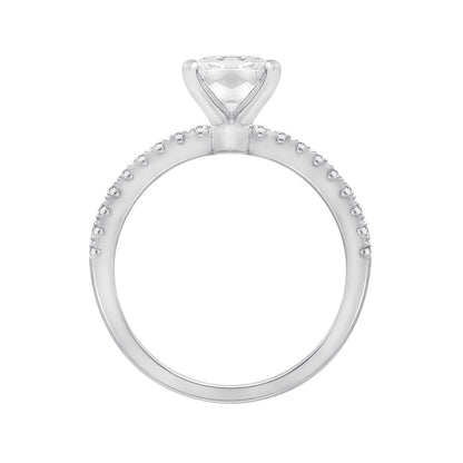 Radiant Emerald Cut Solitaire Ring JER18258