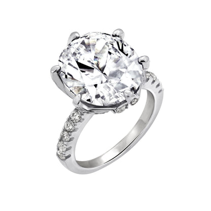 Glamour Oval Cocktail Ring JER18488