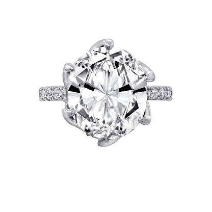 Glamour Oval Cocktail Ring JER18488