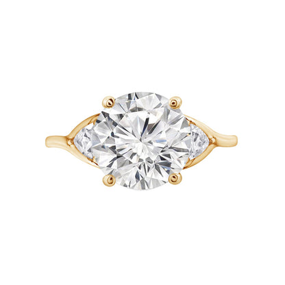 Round CZ Engagement Ring JER22606