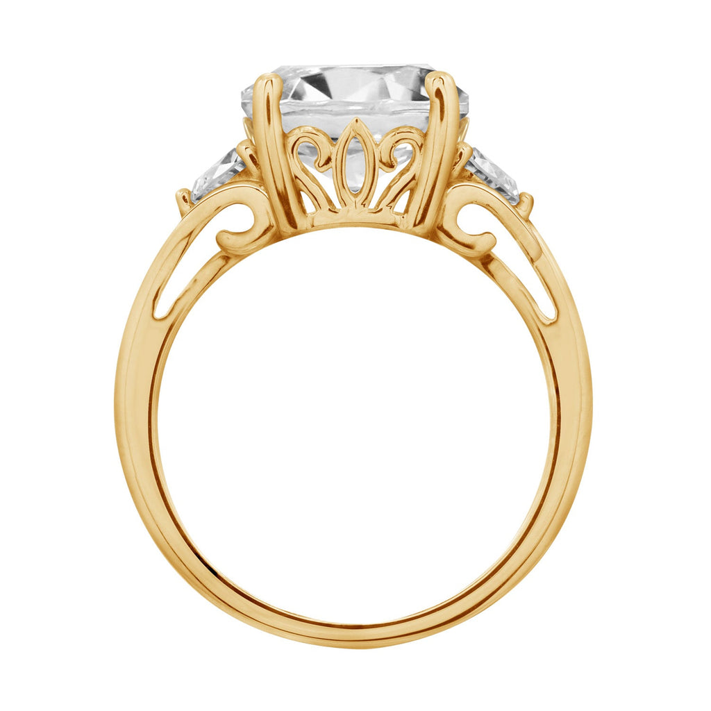 Round CZ Engagement Ring JER22606