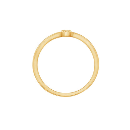 Solo Bezel Ring