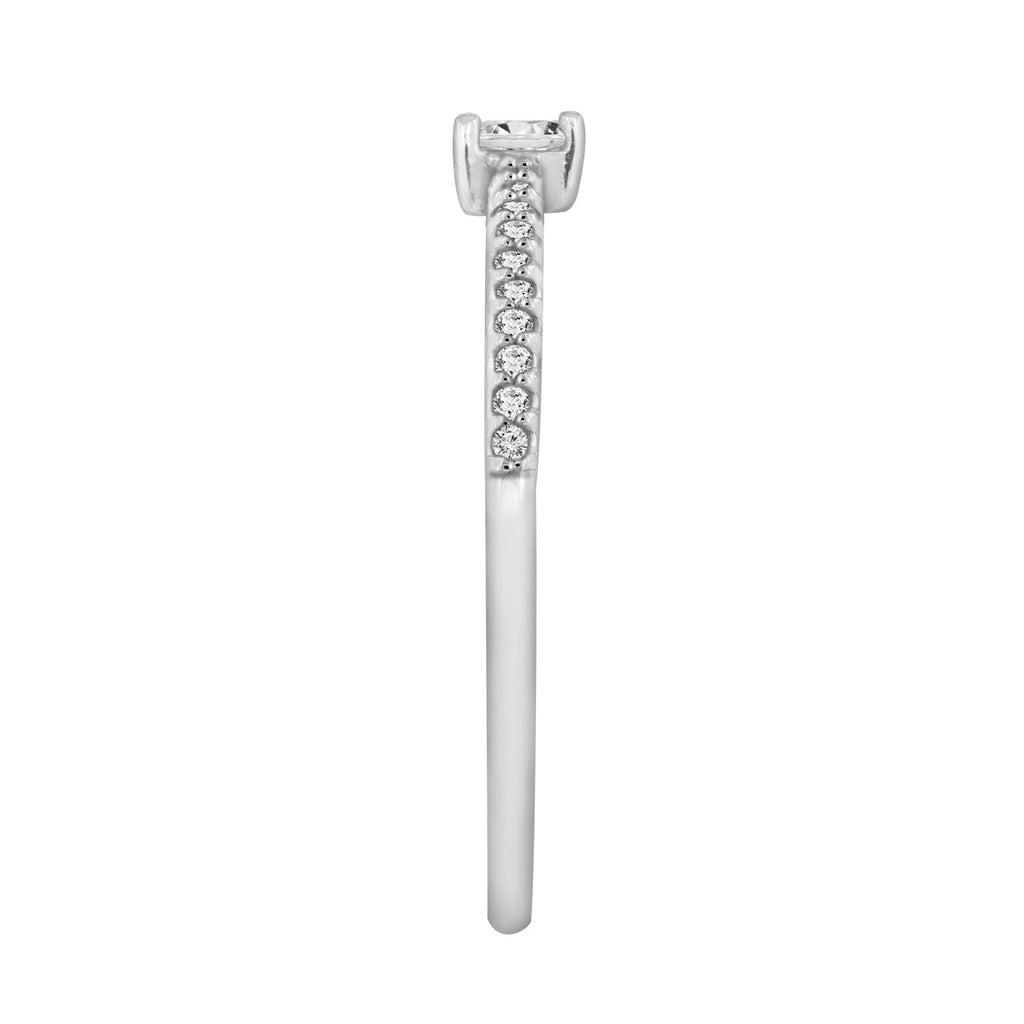 La Petite Solitaire Ring - Heart