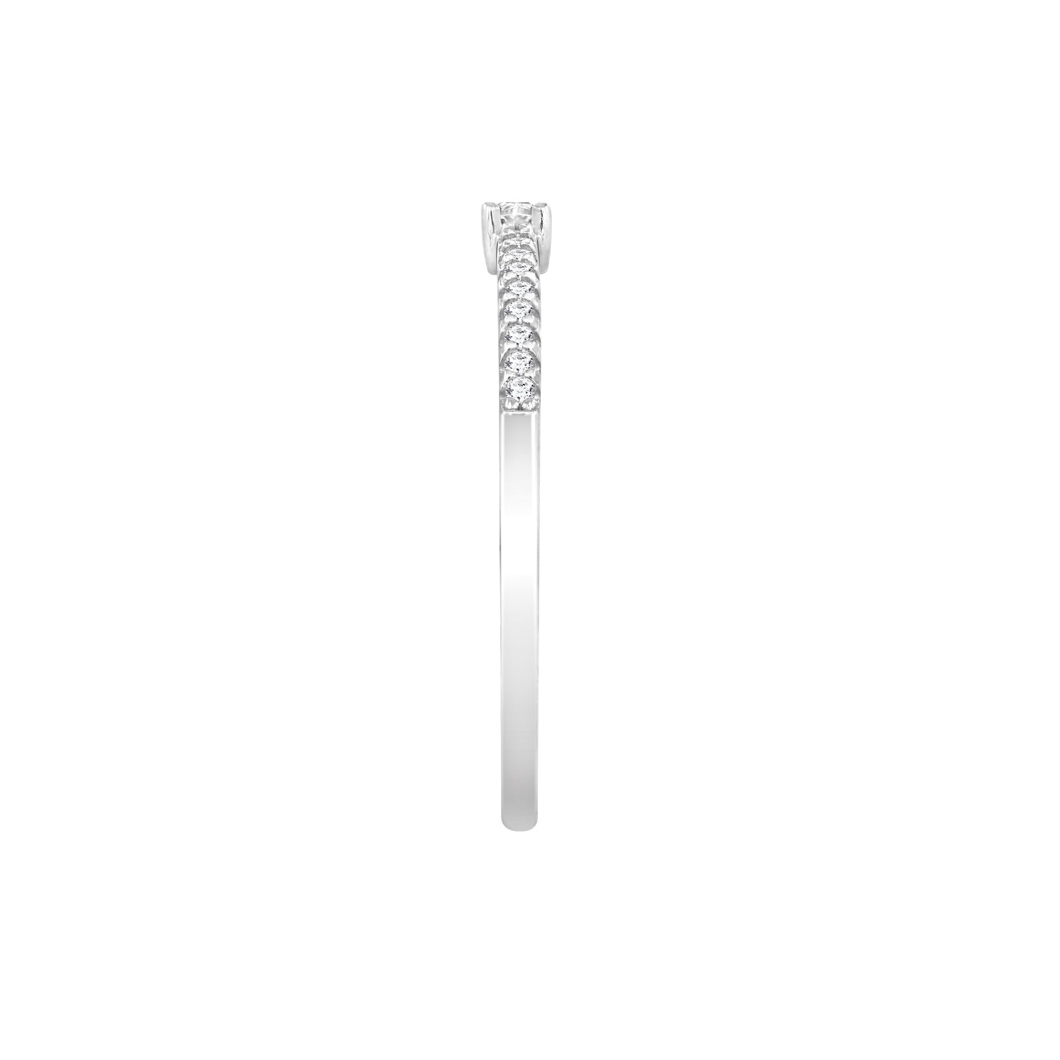 La Petite Solitaire Ring - Marquise