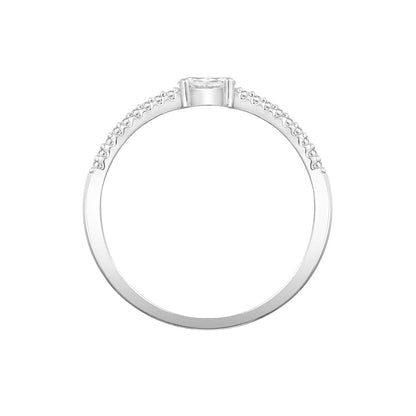 La Petite Solitaire Ring - Marquise