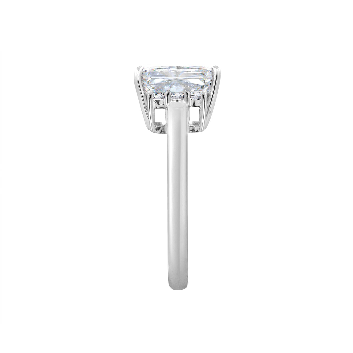 Emerald & Round Cocktail Ring JER23370