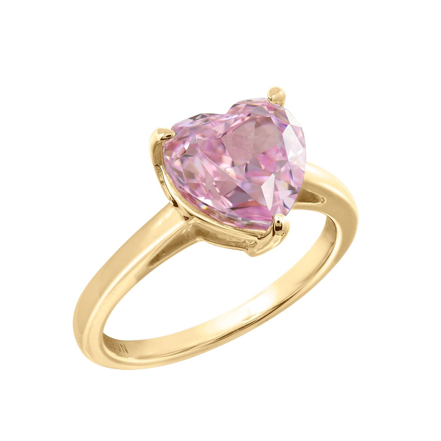 4ct Solitaire Heart Cut Cocktail Ring JER23736