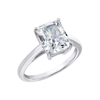 4ct Solitaire Emerald Cut Cocktail Ring JER23737