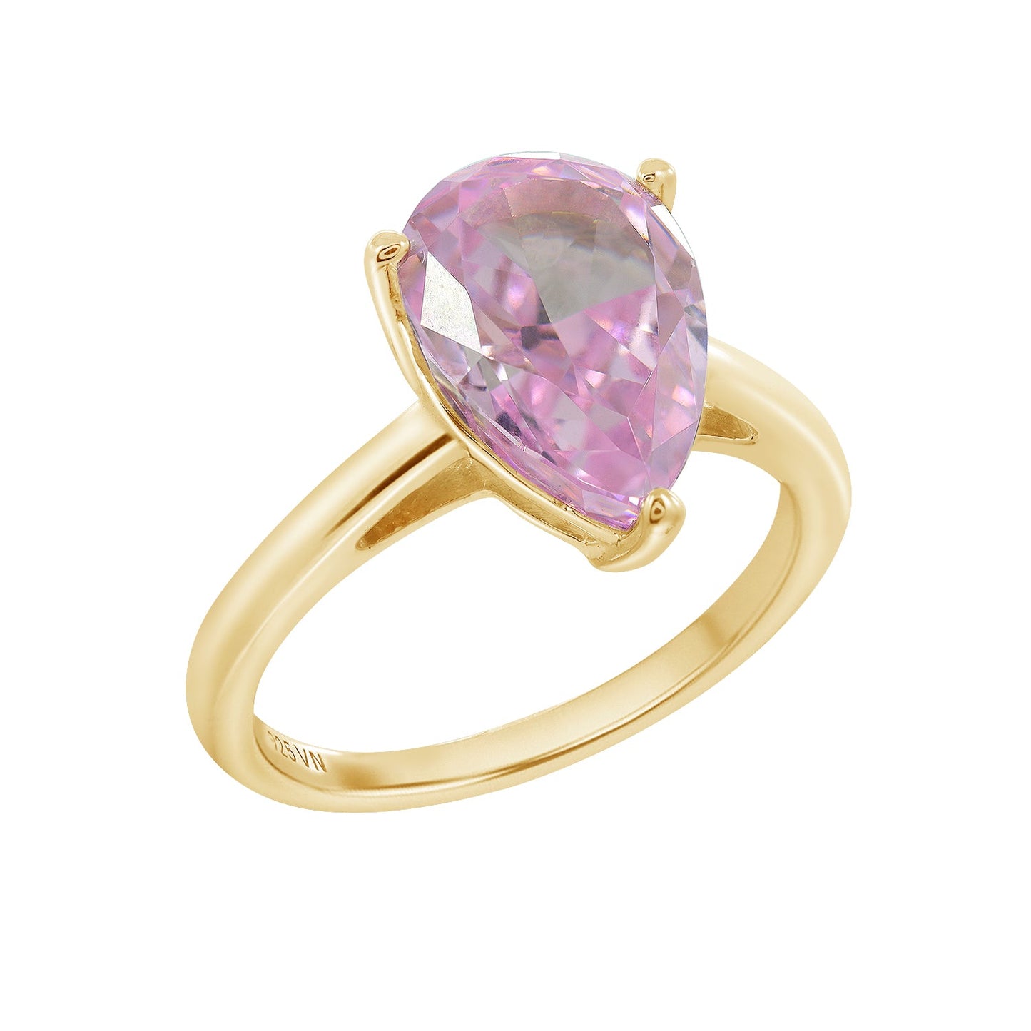 4ct Solitaire Emerald Cut Cocktail Ring JER23737