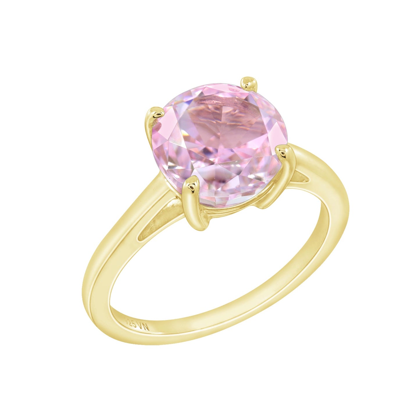 4ct Solitaire Round Cut Cocktail Ring JER23735