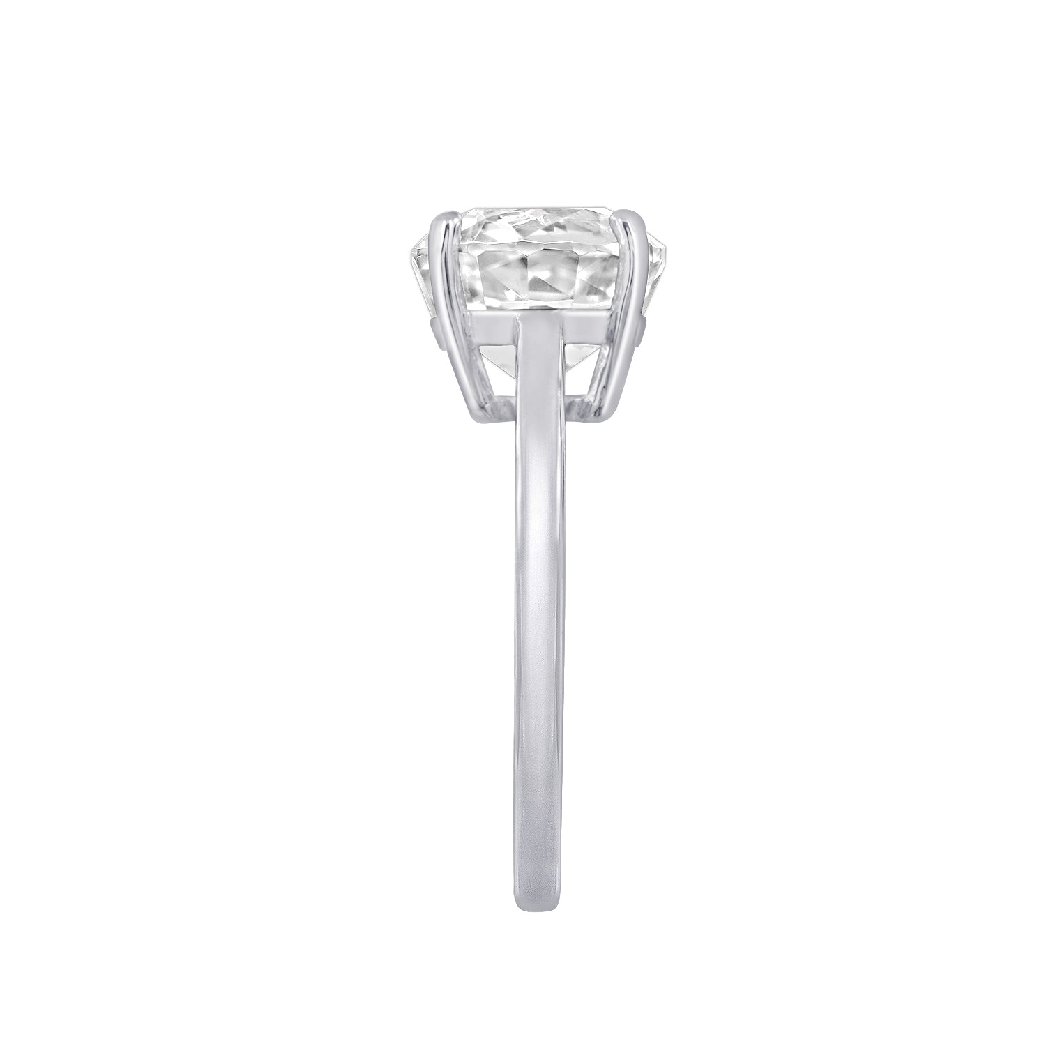 4ct Solitaire Round Cut Cocktail Ring JER23735