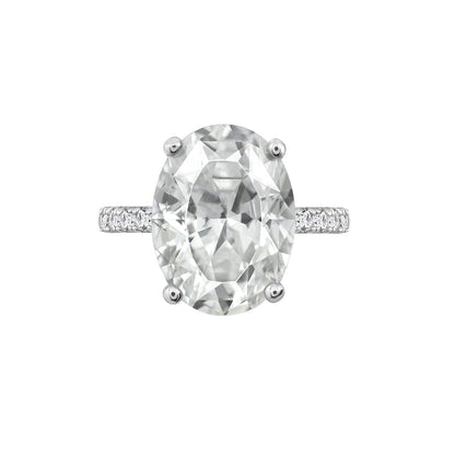 Oval Solitaire Engagement Ring JER24087