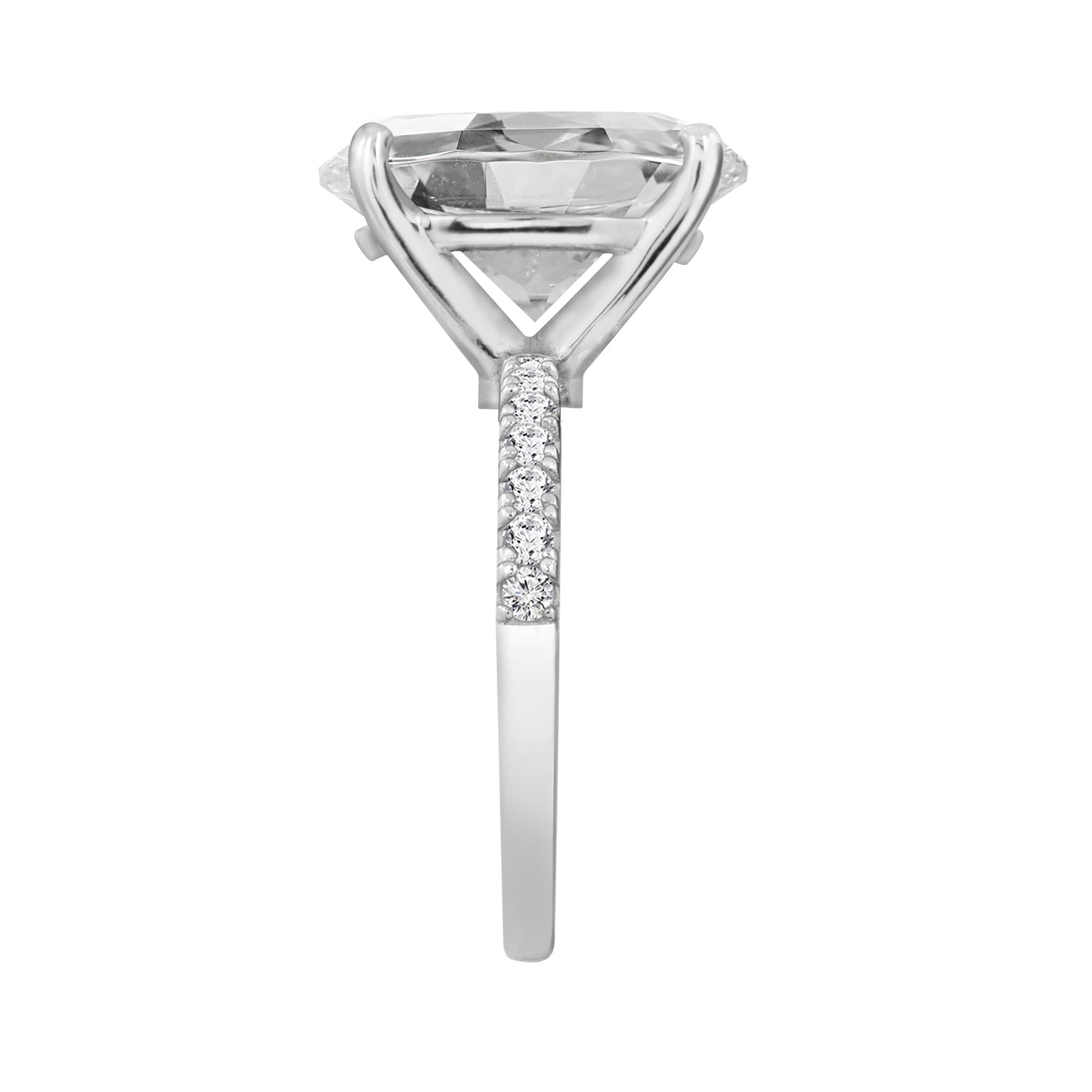 Oval Solitaire Engagement Ring JER24087