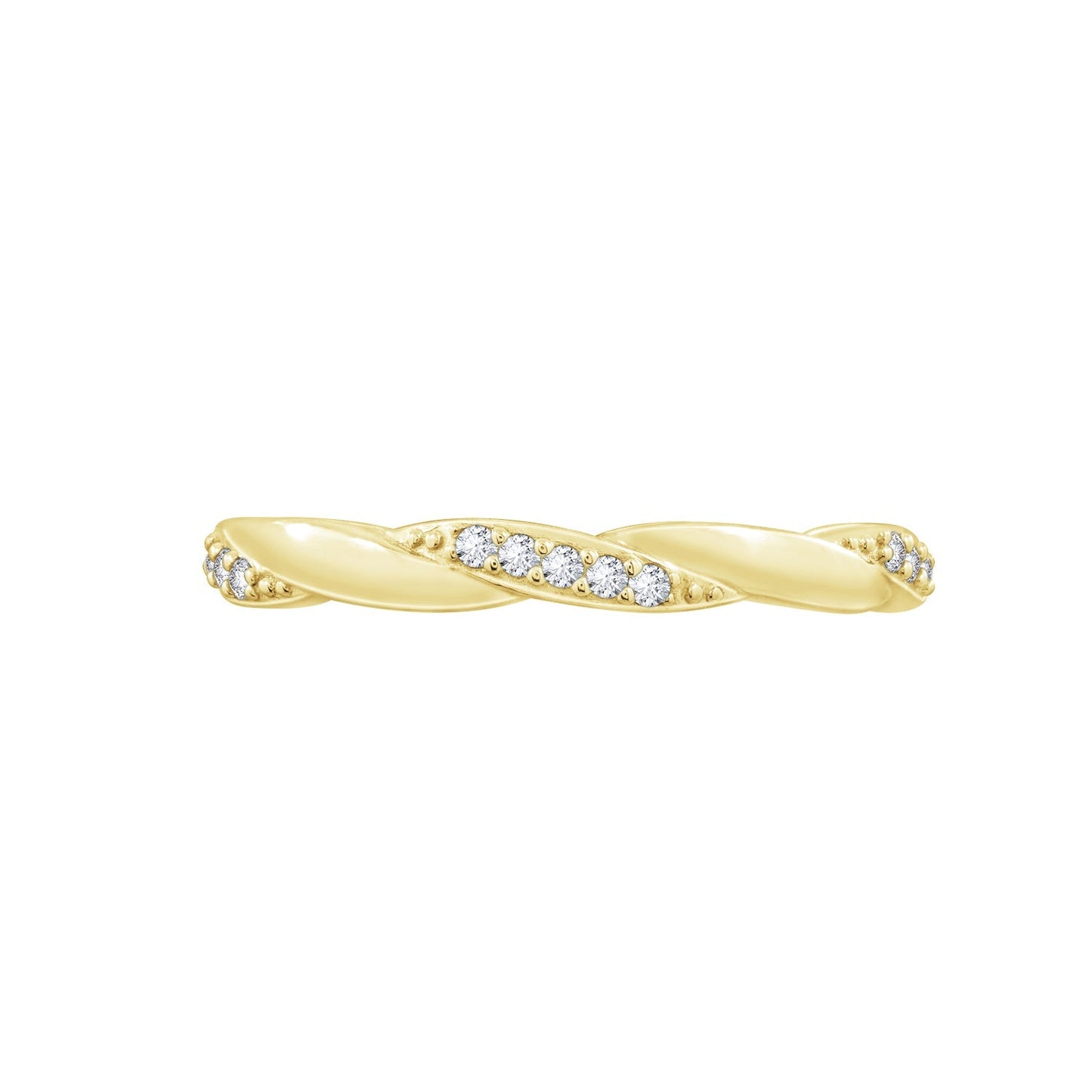 Pavé Twist Ring