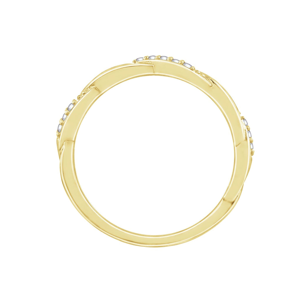 Pavé Twist Ring