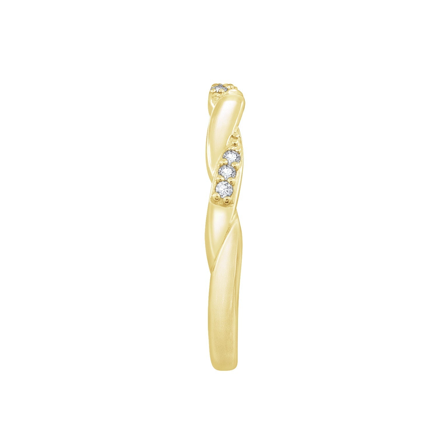 Pavé Twist Ring