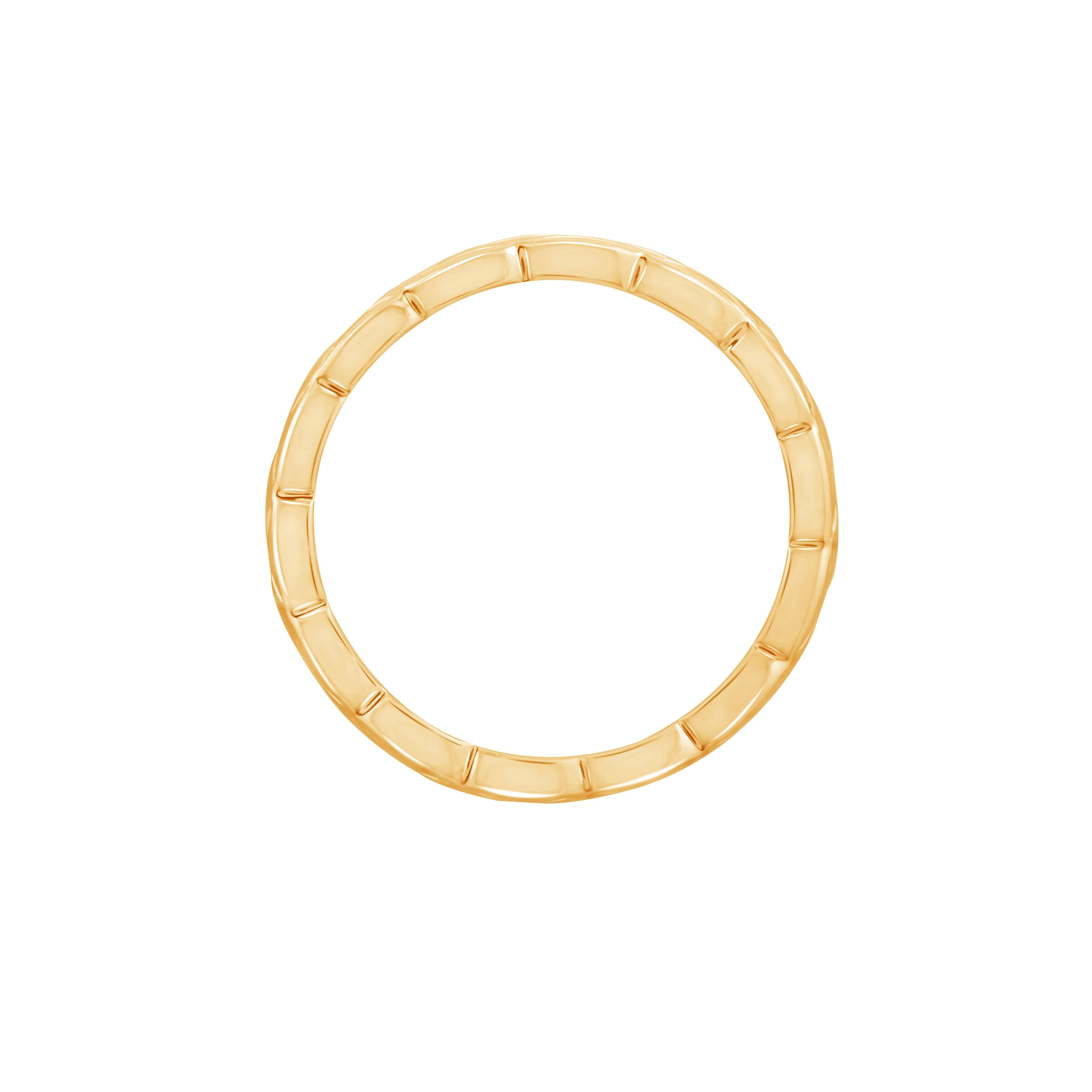Quilted Band Ring