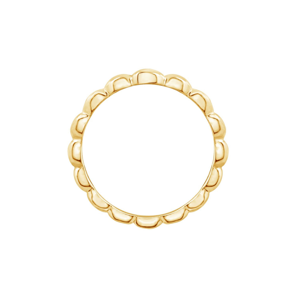Chunky Croissant Signet Ring