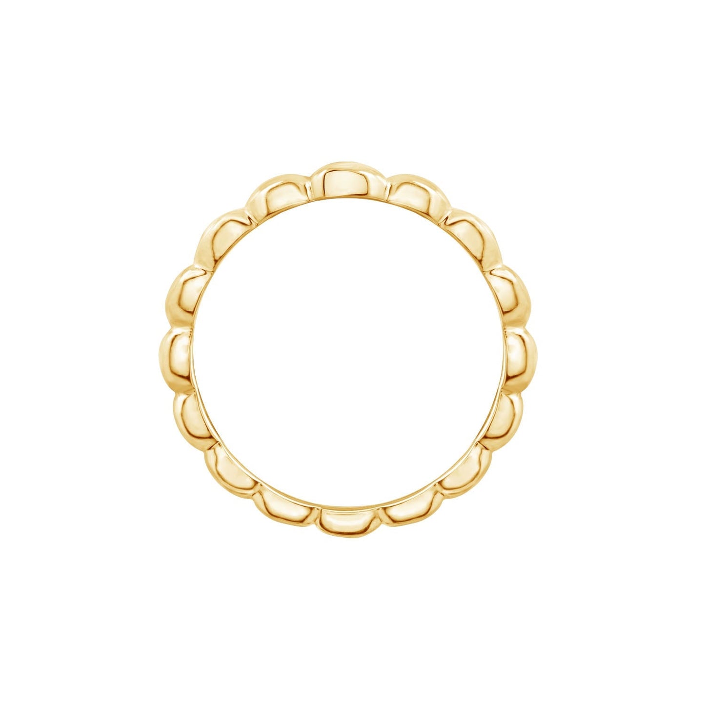 Chunky Croissant Signet Ring