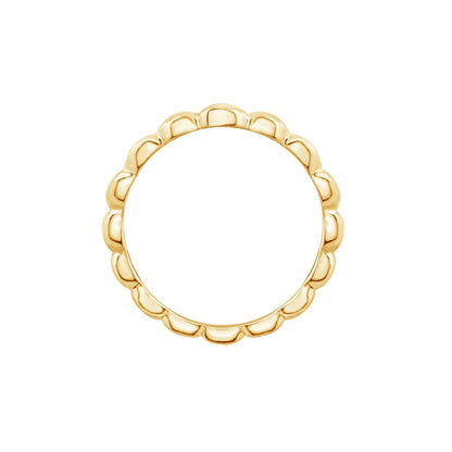 Chunky Croissant Signet Ring