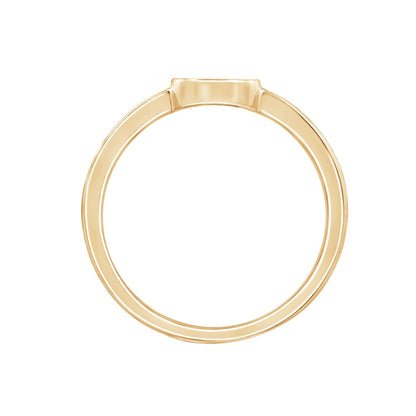 Semi Circle Ring