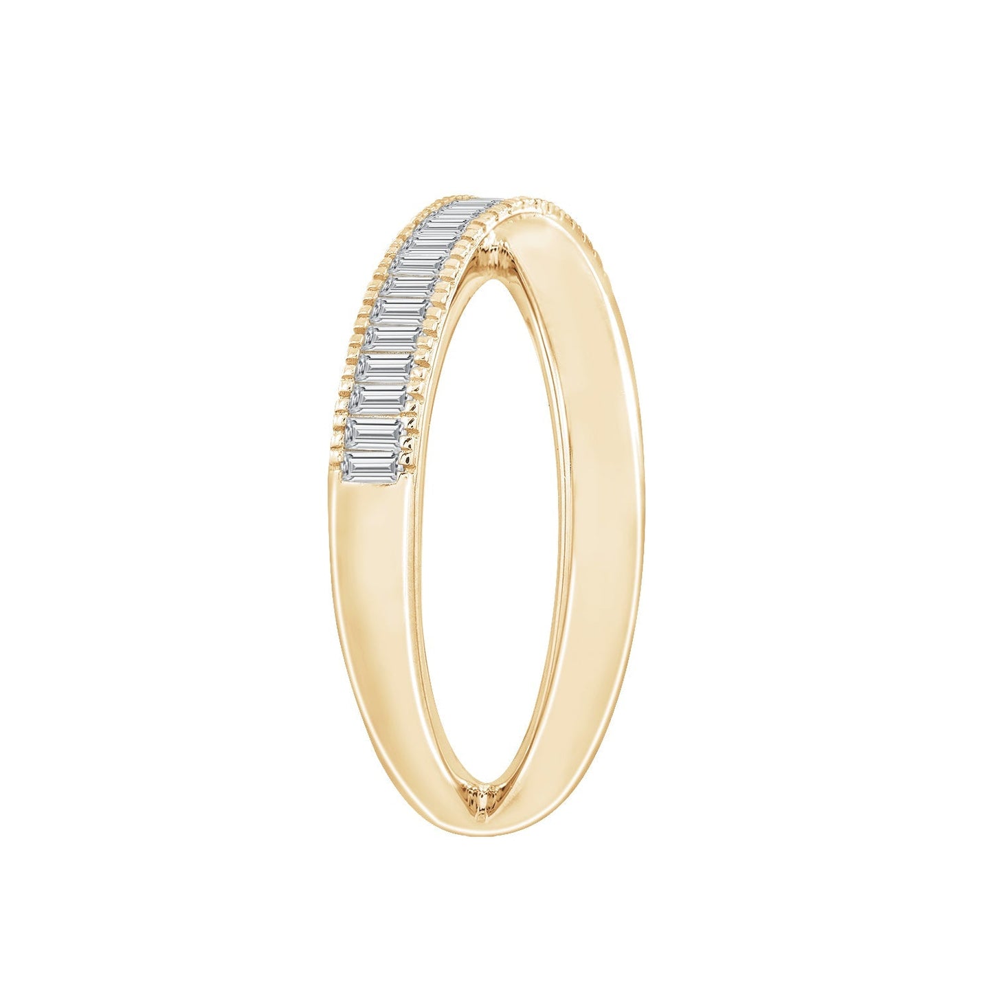 Vertical Baguette X Ring