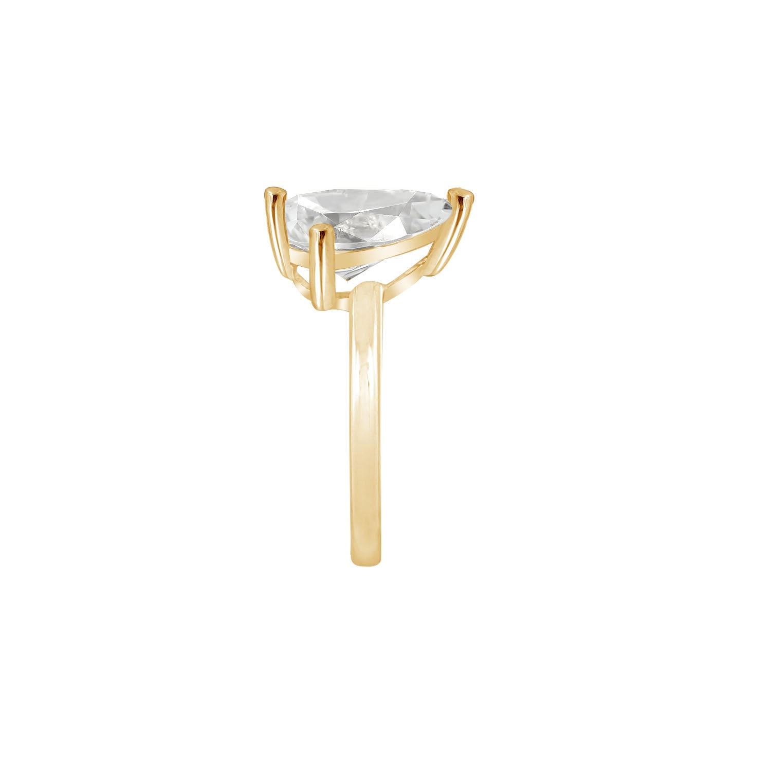 Pear Cut Toi et Moi Ring JER28156