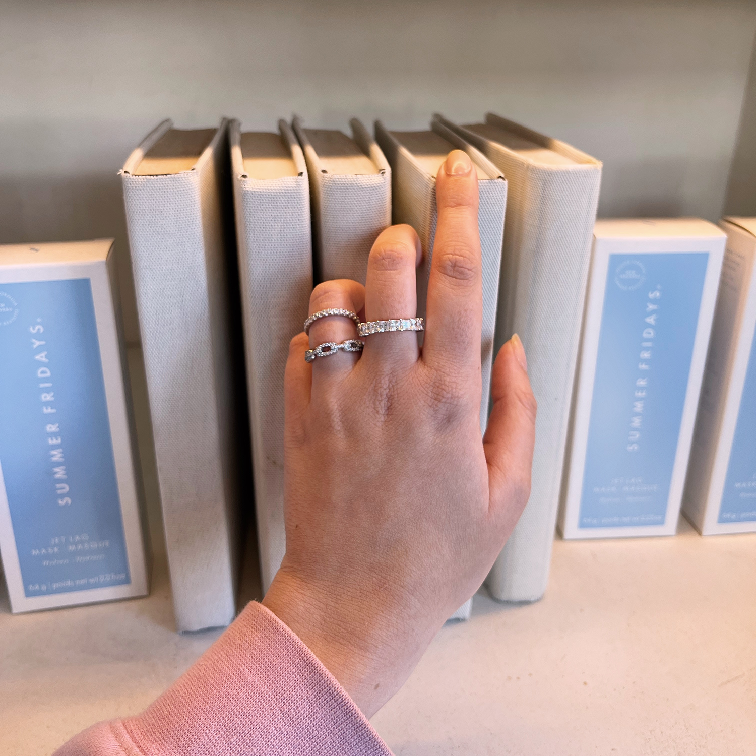 Princess Cut Eternity Ring JER00644
