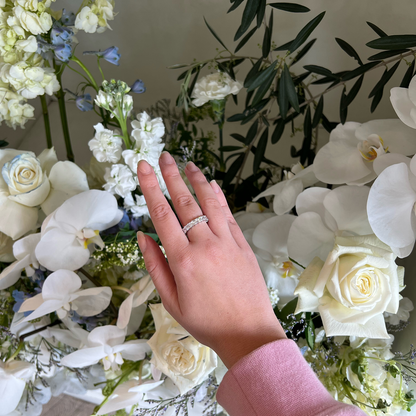 Princess Cut Eternity Ring JER00644